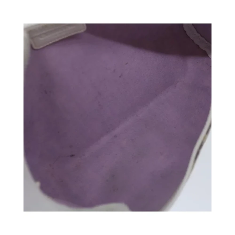 Dior Vintage Pre-owned Canvas dior-bags Purple Dames