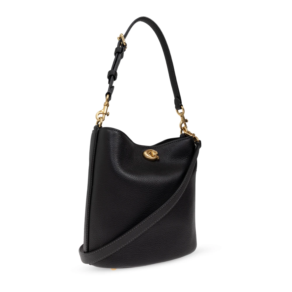Coach Handtas Willow 19 Black Dames