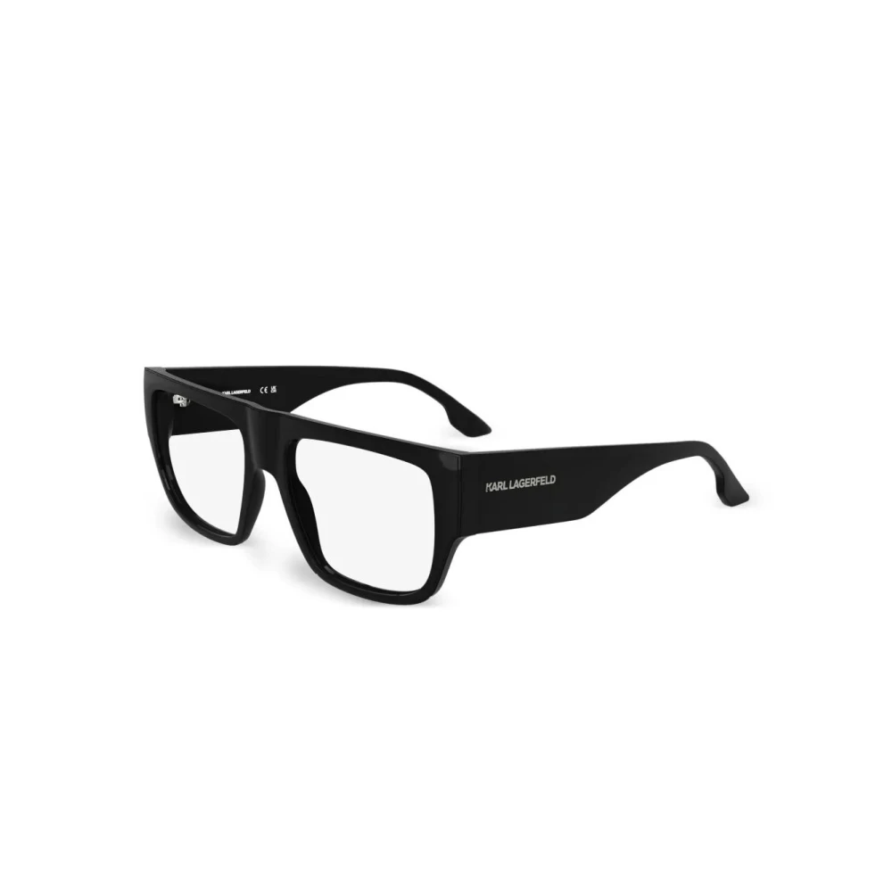 Karl Lagerfeld Men's Black Glasses, 56 Mm, Kl6198 001 Optical Frame