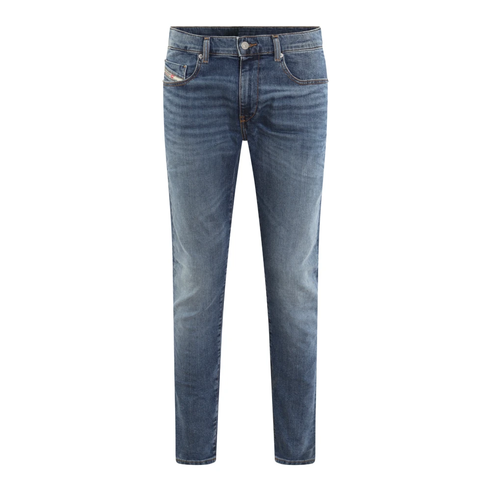 Diesel Blue D-Strukt Slim Fit Jeans - Male - Slim Fit Jeans - W30 - Jeans