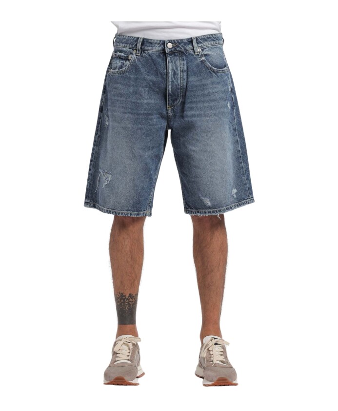 An icon denim shorts