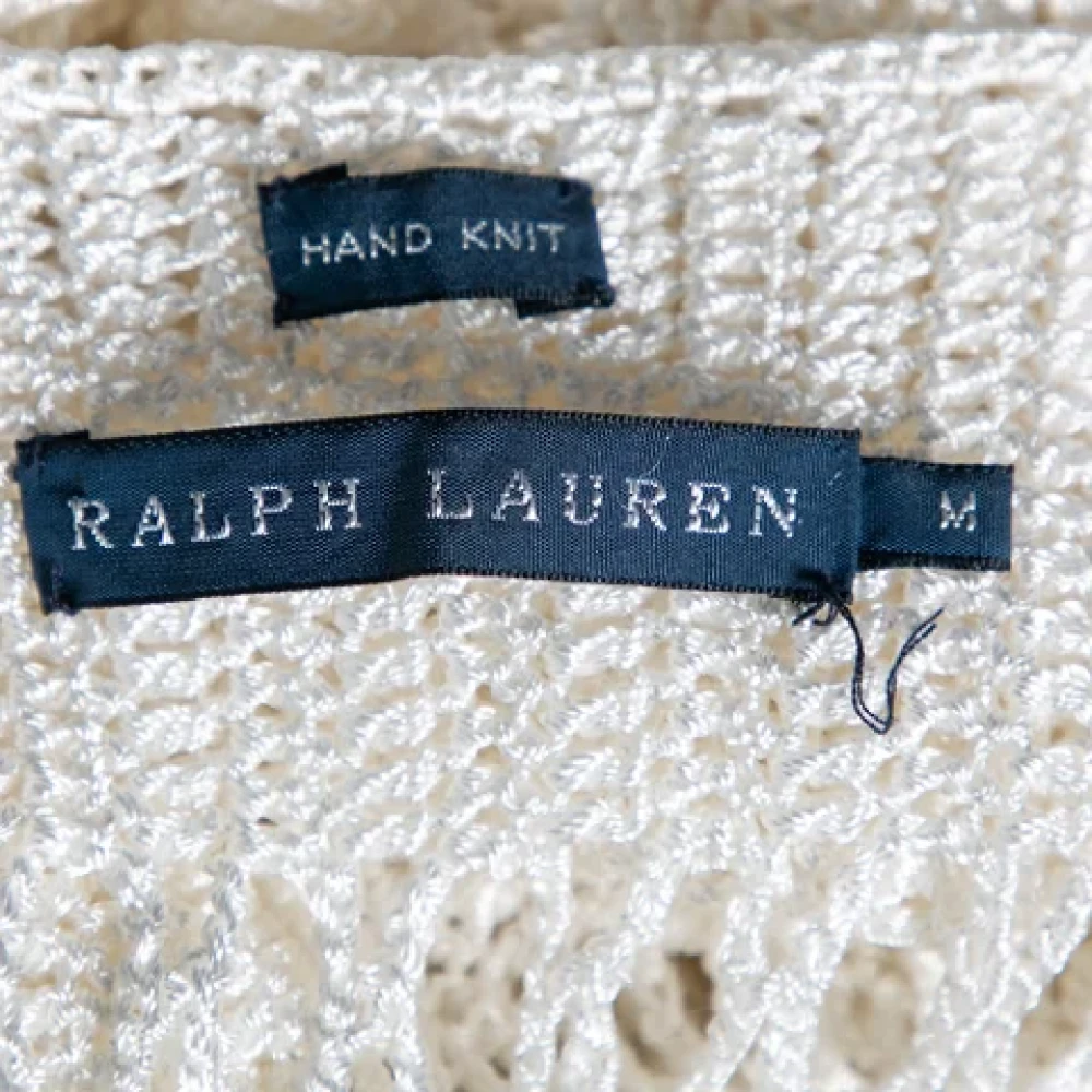 Ralph Lauren Pre-owned Fabric tops White Dames
