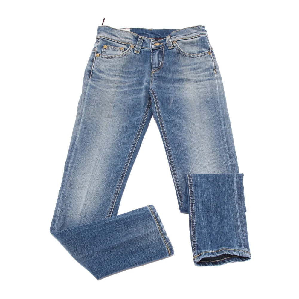 Dondup Girls Blue Jeans, 8 Y, Ines Denim Pant