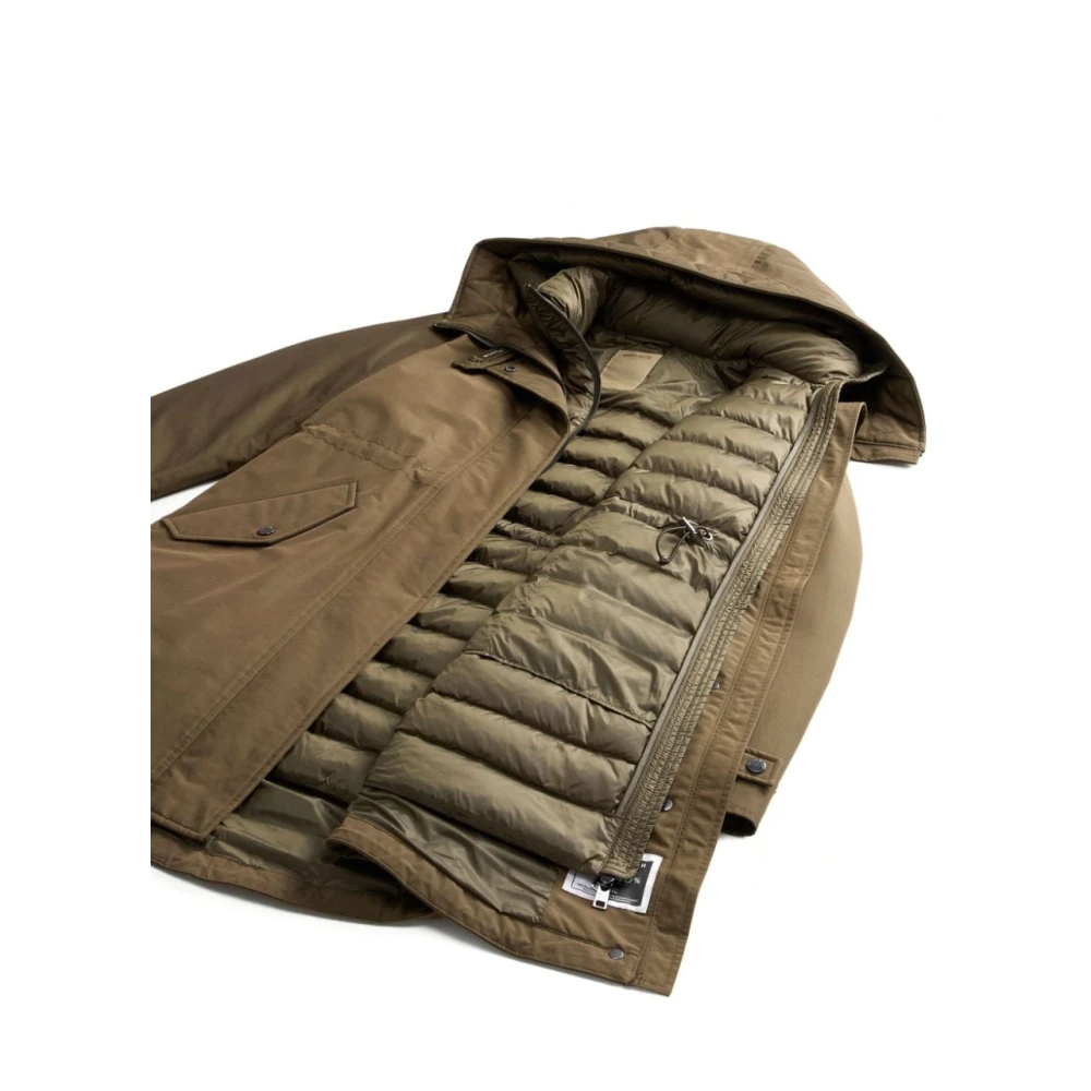 Woolrich Groene Parka Jas voor Vrouwen Green Dames