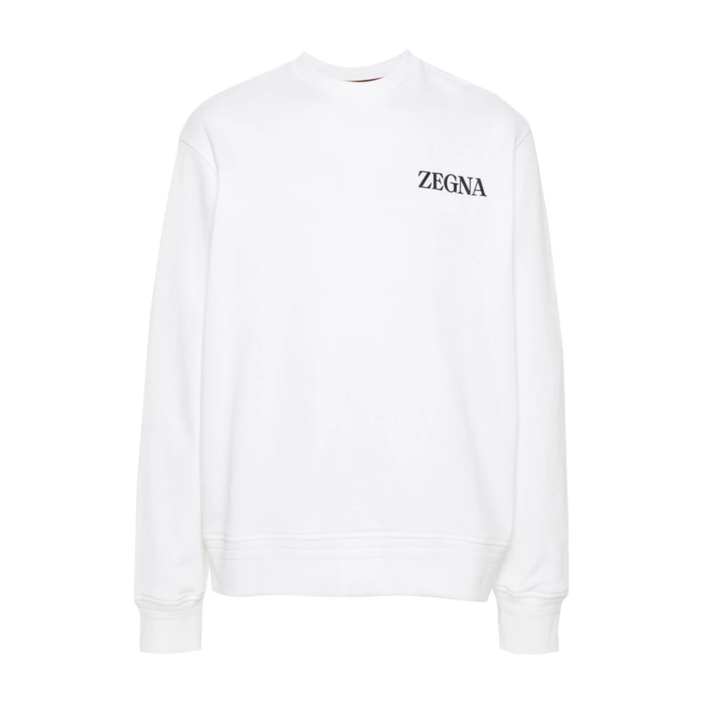 Ermenegildo Zegna Sweatshirts White Heren