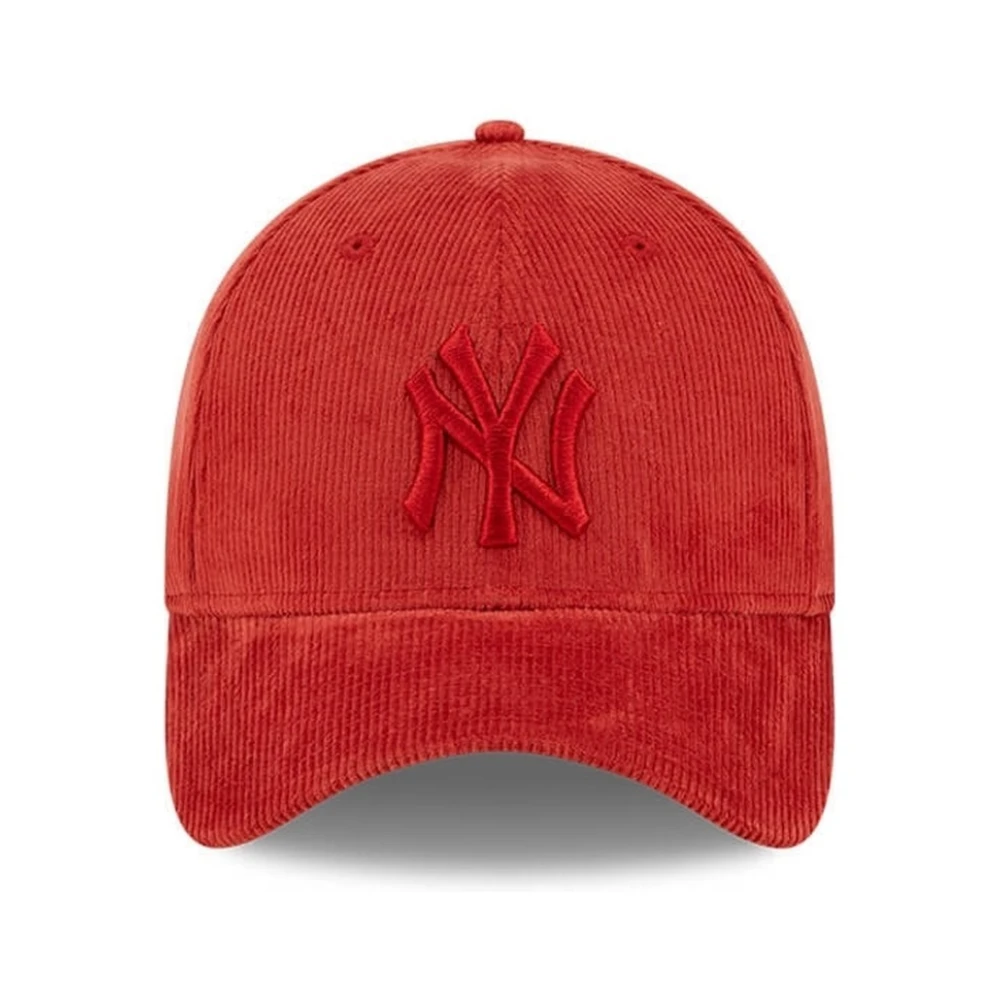 new era Rode Yankees Cord Pet Red Heren