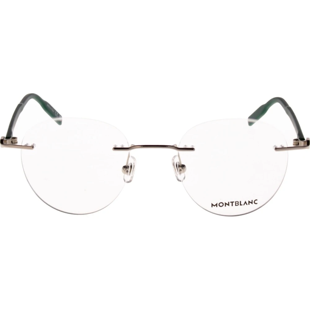 Montblanc Glasses Gray Unisex