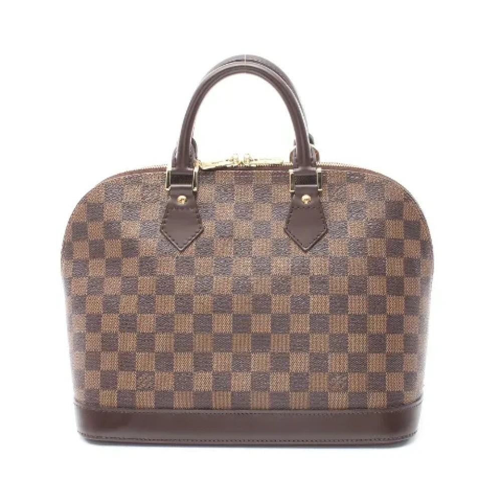 Louis Vuitton Vintage Pre-owned Canvas handbags Brown Dames