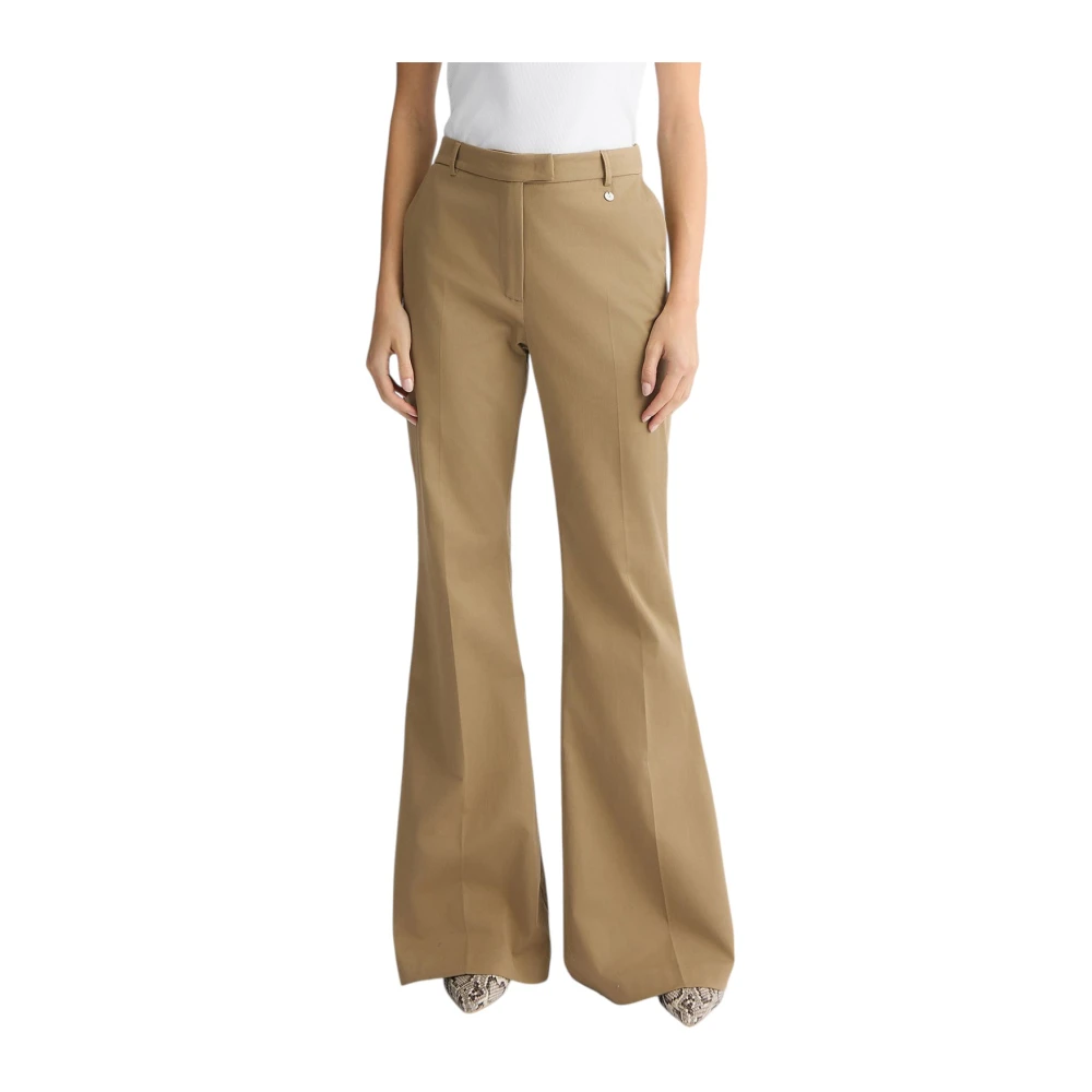 Liu Jo Women's Green Wide Trousers
