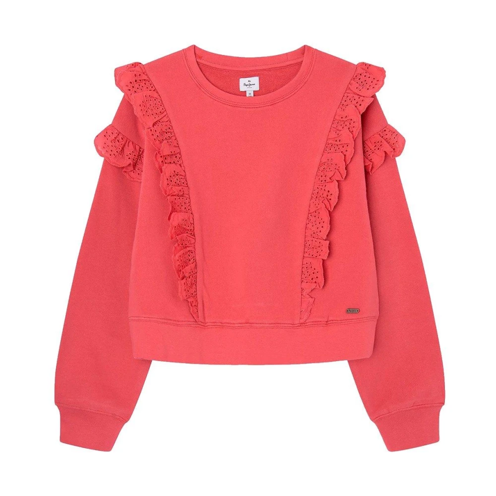Pepe Jeans Women's Red Sweatshirts