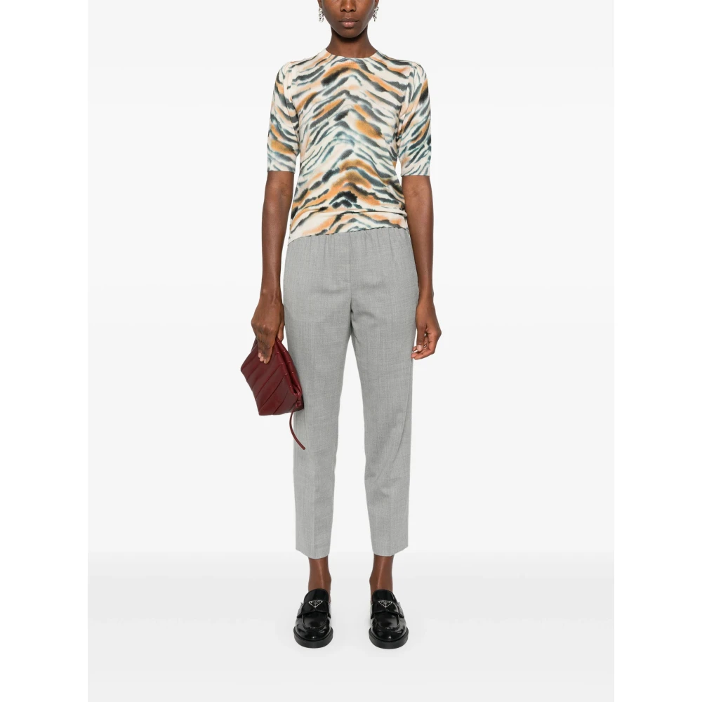 Twinset Trui met Tijgerprint Multicolor Dames