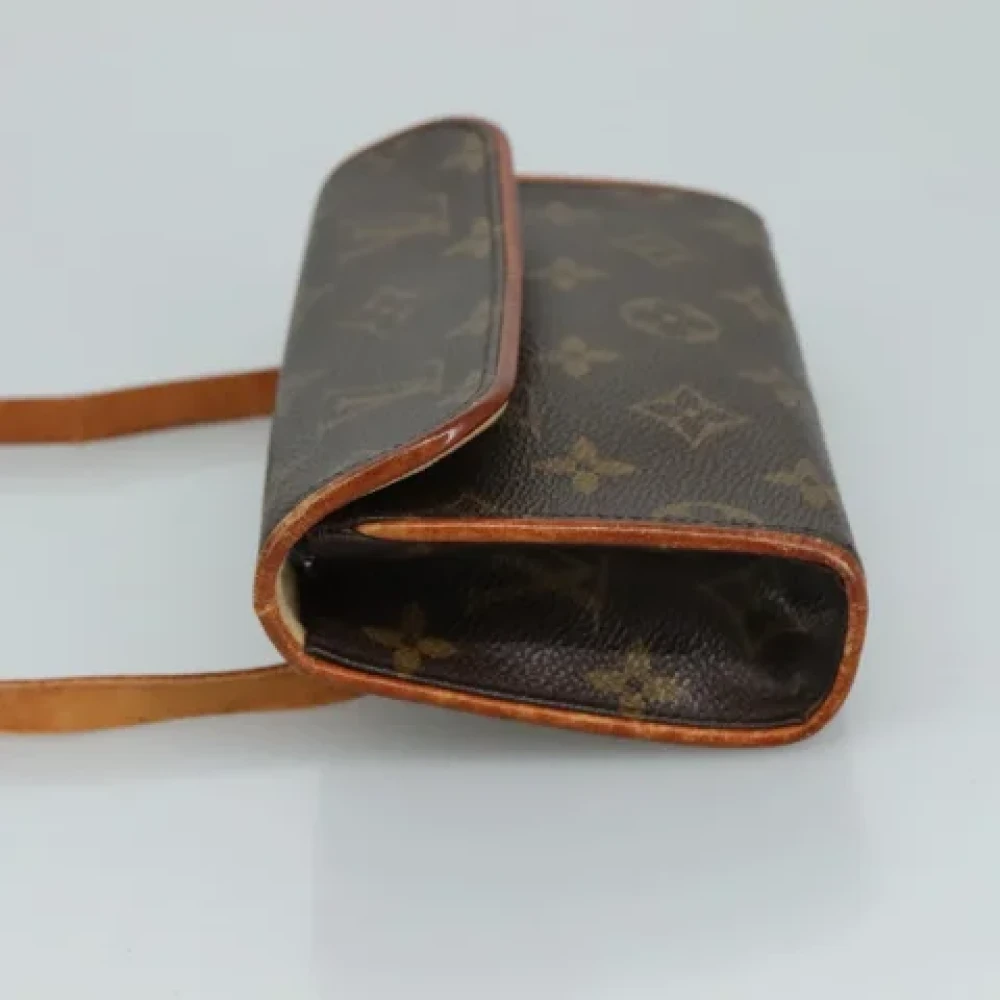 Louis Vuitton Vintage Pre-owned Canvas crossbody-bags Brown Dames