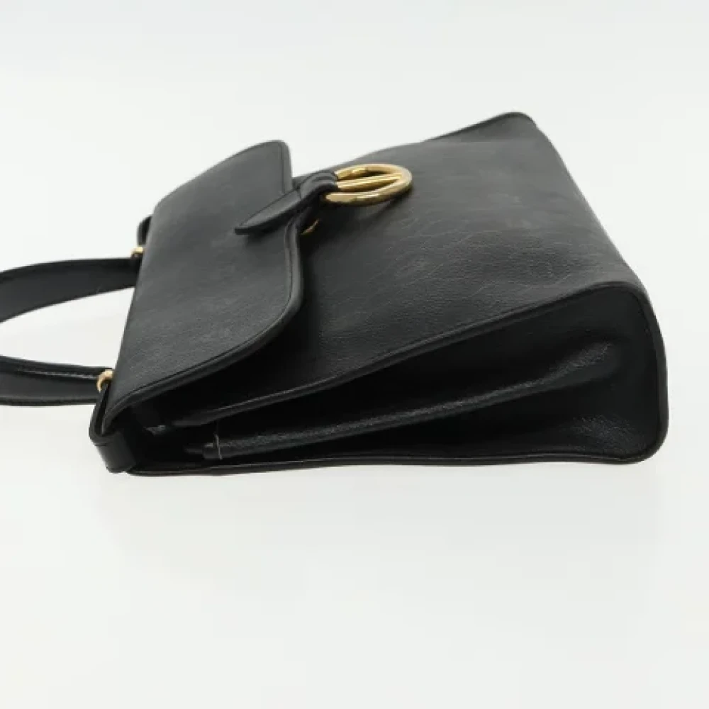 Dior Vintage Pre-owned Canvas dior-bags Black Dames