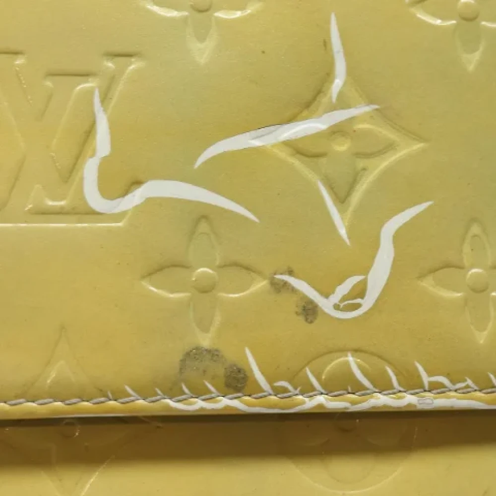 Louis Vuitton Vintage Pre-owned Leather pouches Green Dames