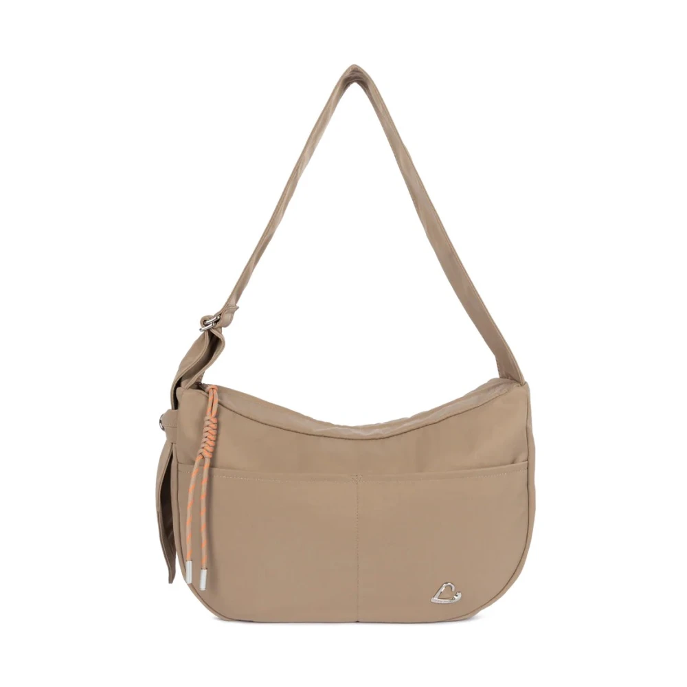 Lancaster Beige Grand Sac Besace Basic Love - Female - Shoulder Bags - One Size - Bags