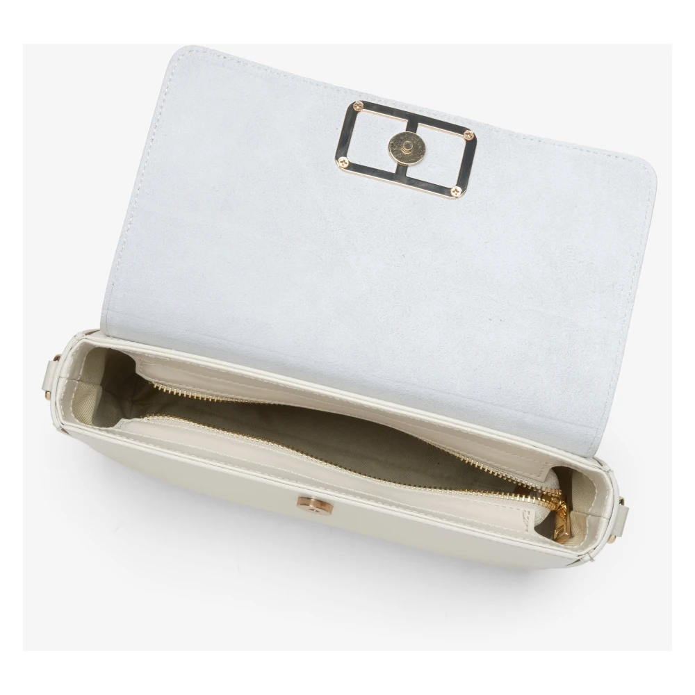 Estro Dames Kleine Melkachtig-Beige Baguette Handtas Er00115406 Beige Dames