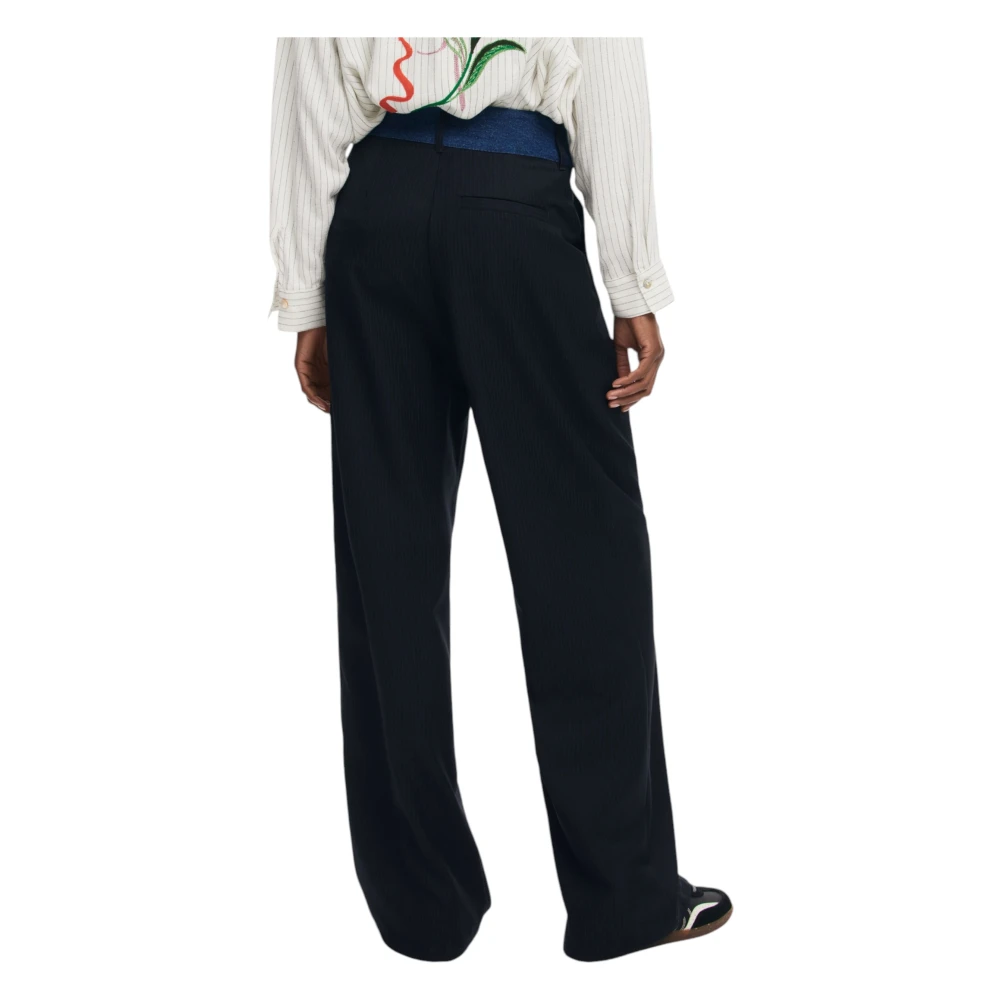 Desigual Damesbroek Herfst Winter Collectie Blue Dames