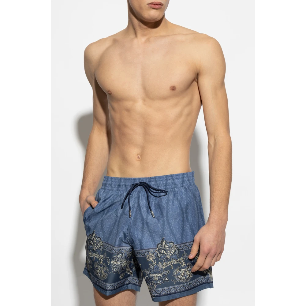 ETRO Zwembroek Blue Heren