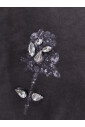 robe-noire-a-manches-courtes-avec-impression-strass