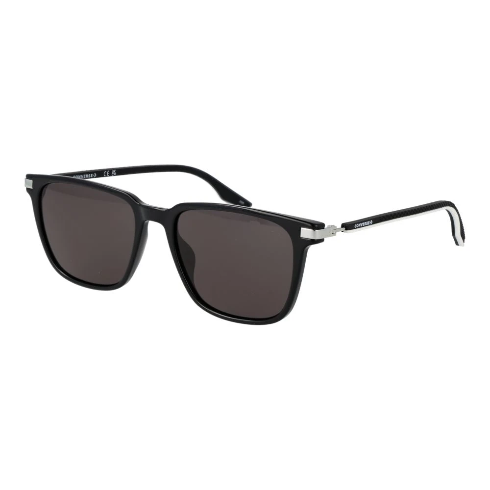 Converse Unisex Black Sunglasses, One Size, Rubber Sunglasses