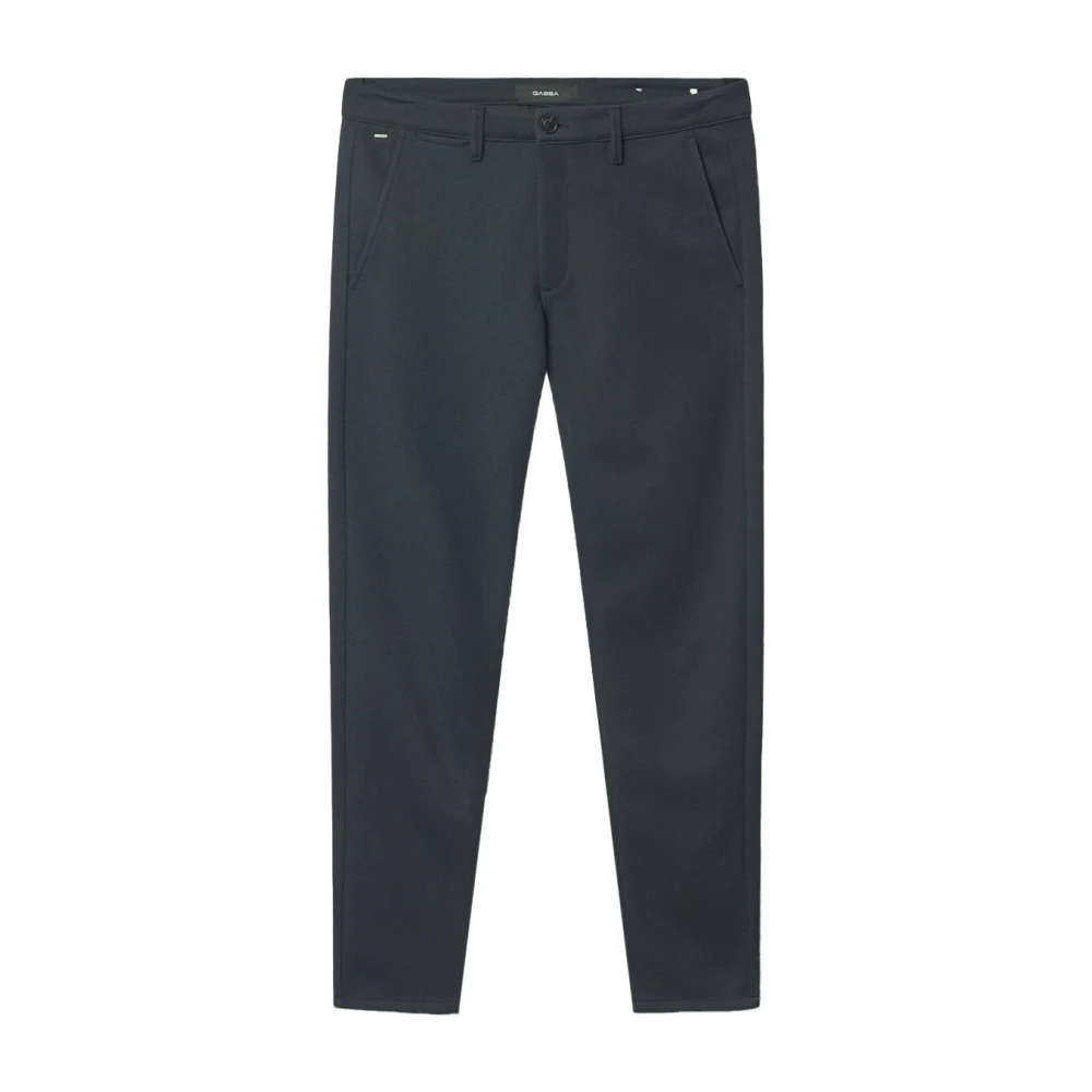 Gabba Stijlvolle Chino Broek Paul GKnit Blue Heren