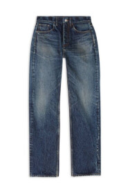 Entspannte Jeans in Blauem Selvedge-Denim