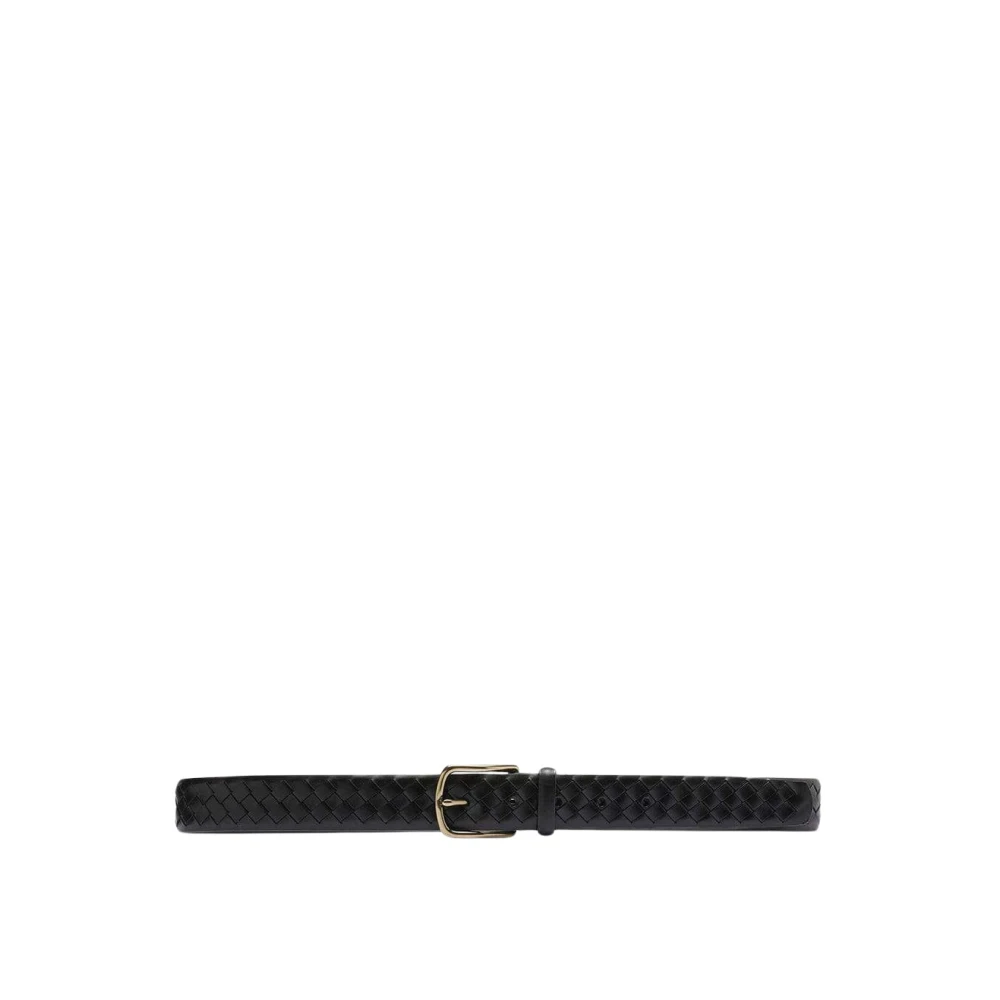 Officine Creative Stijlvolle leren riem voor mannen Black Heren