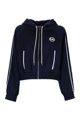 Contrast Zip Front Track Jacket