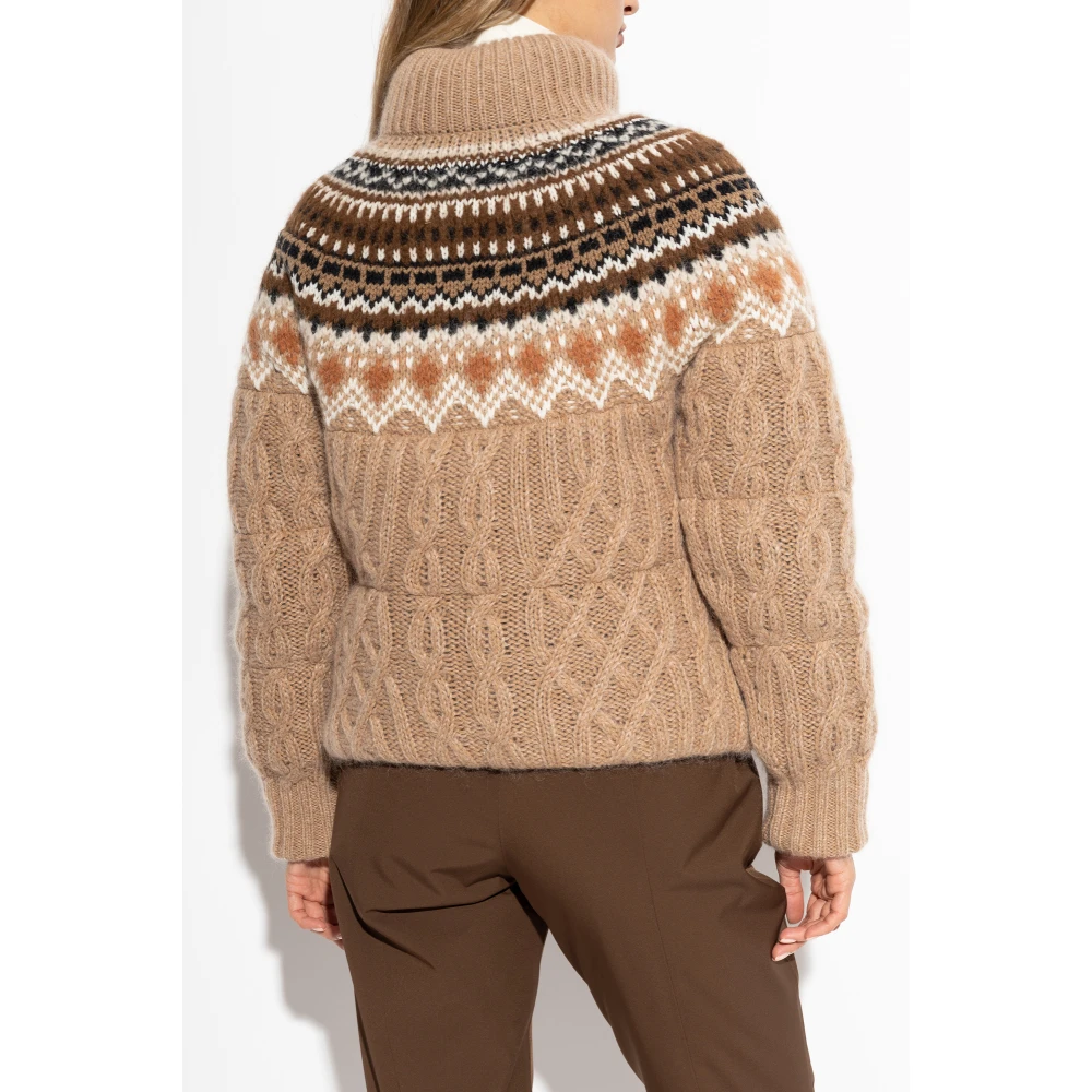 Moncler Apres SKI Brown Dames