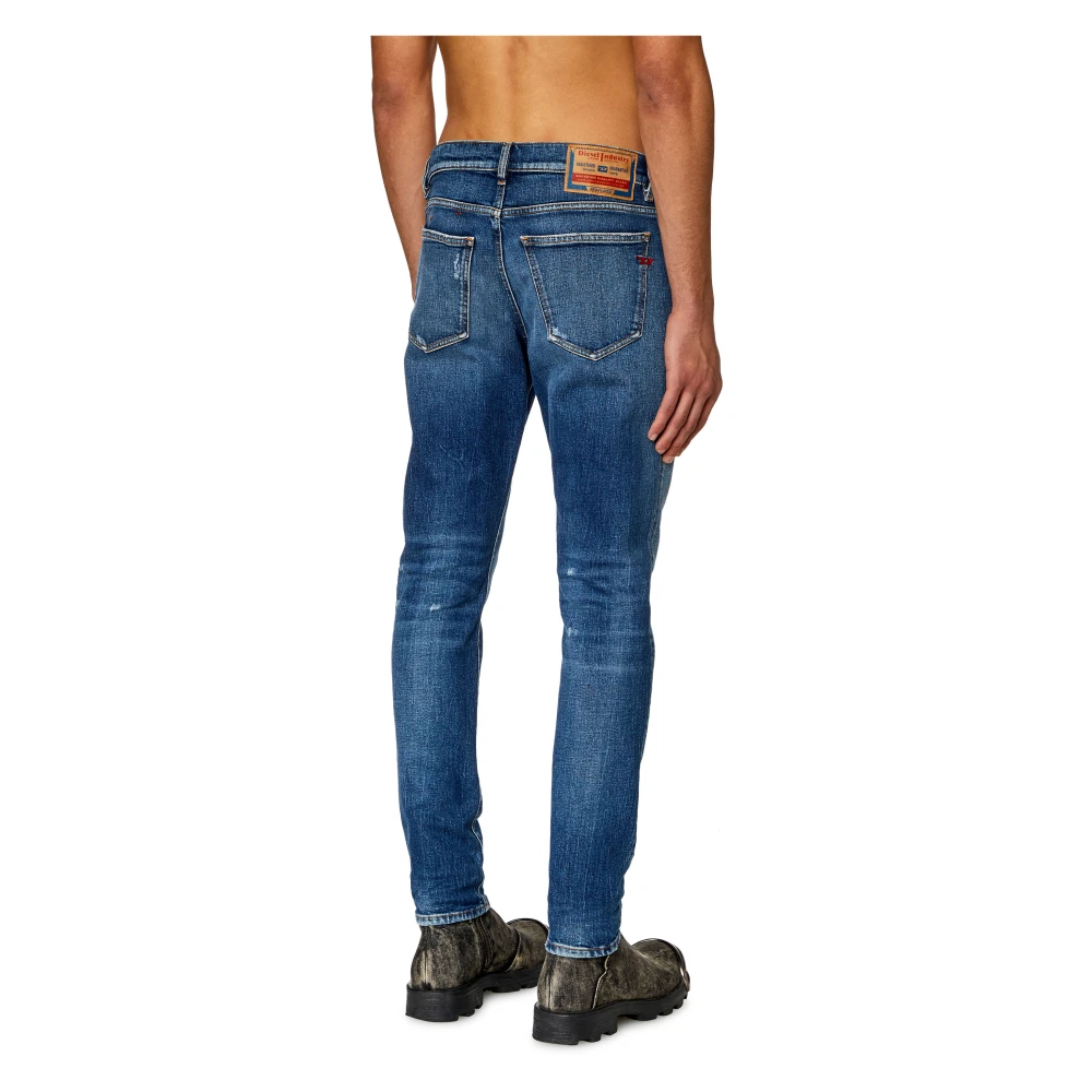 Diesel Slim Jeans 2019 D-Strukt Blue Heren