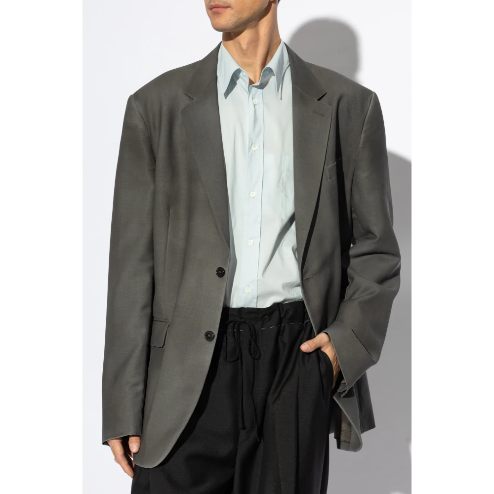 Maison Margiela Wollen blazer Gray Heren