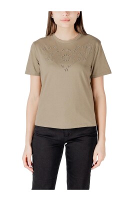 t-shirt-en-coton-vert-pour-femmes