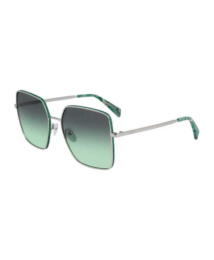 silver-frame-sunglasses-green-lenses