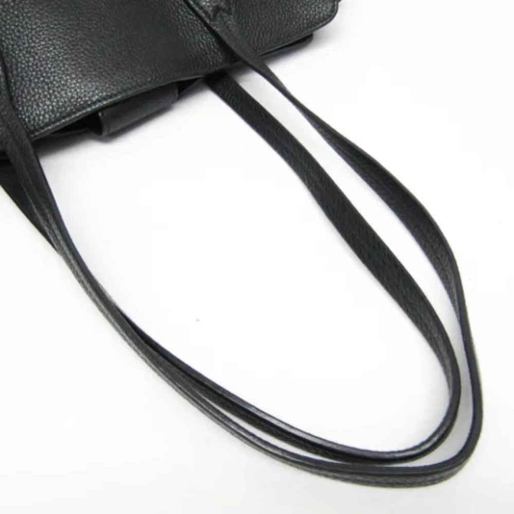 Prada Vintage Pre-owned Leather prada-bags Black Dames