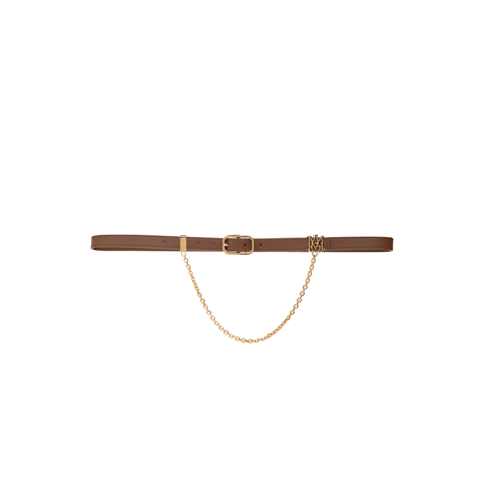 Amiri Leren riem Brown Heren