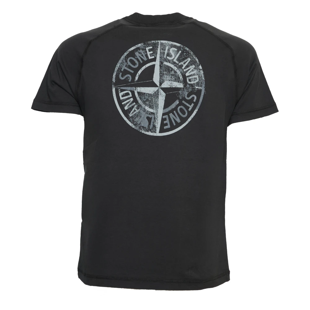 Stone Island Heren Institutioneel T-shirt Grigio Gray Heren