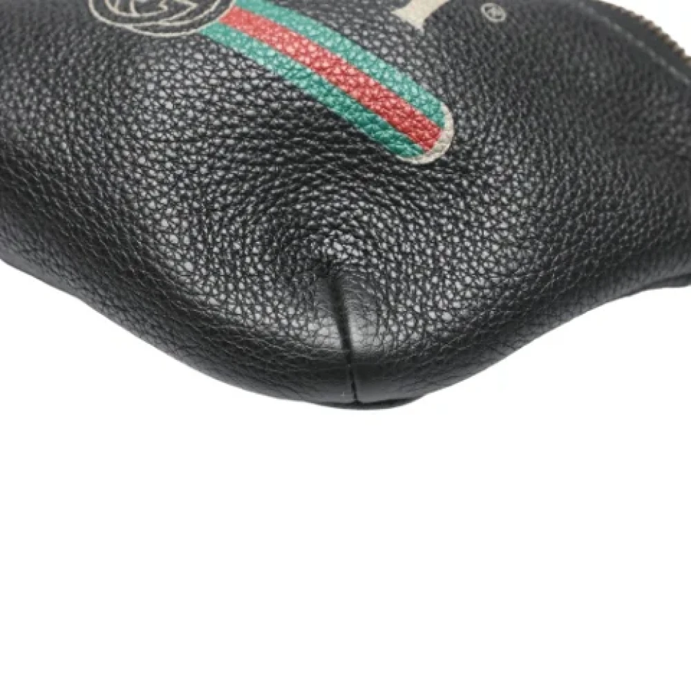 Gucci Vintage Pre-owned Leather gucci-bags Black Dames