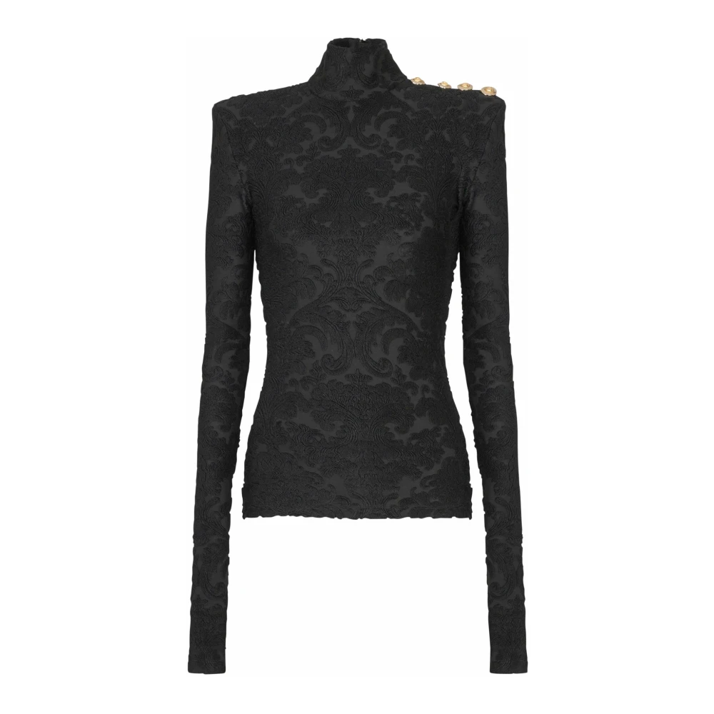 Tops > Long Sleeve Tops - - Balmain - Modalova