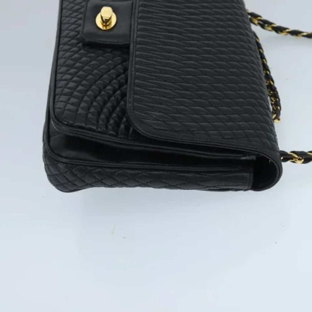 Bally Pre-owned Leather shoulder-bags Black Dames
