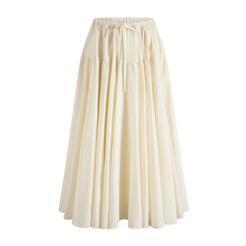 Patou Witte Stijlvolle Rok Beige Dames