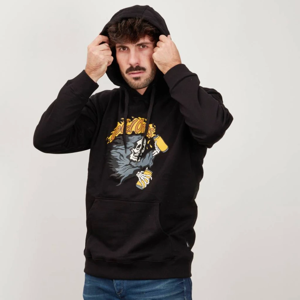 Vans Hoodies Black Heren