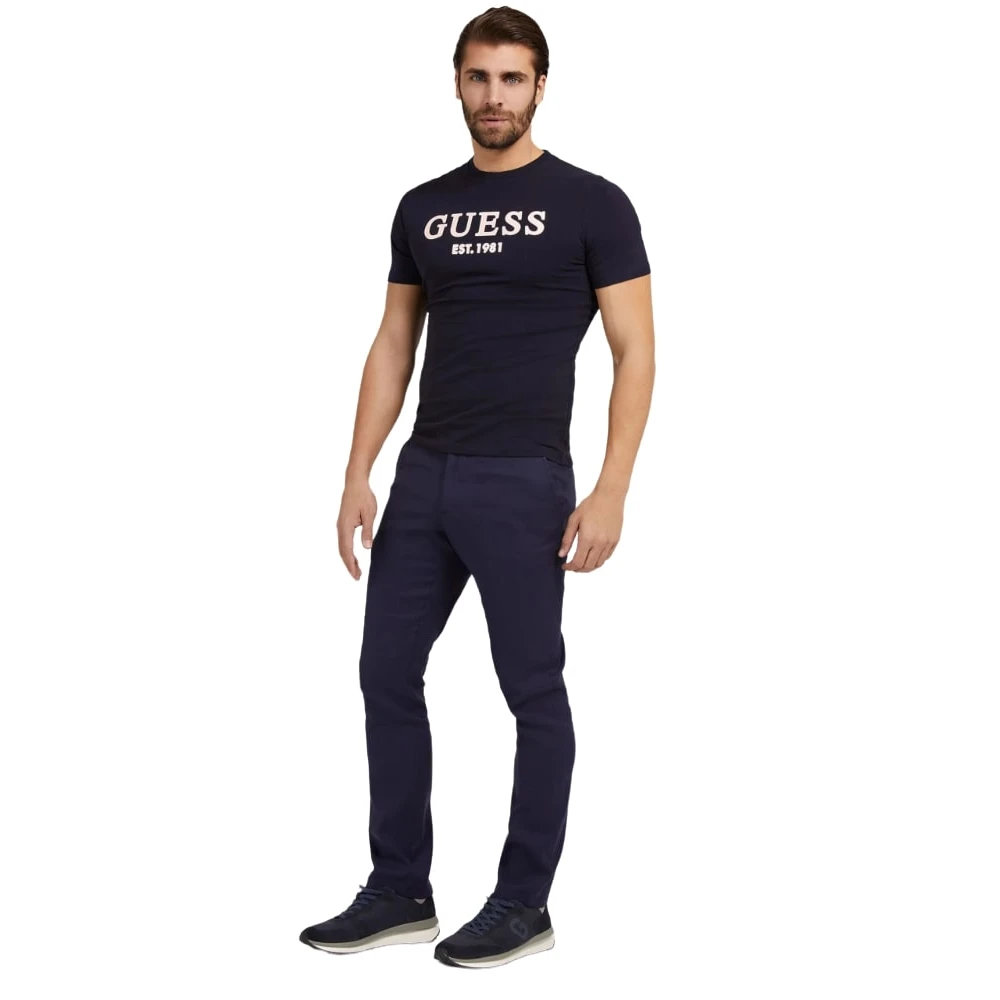 Guess Stijlvolle Herenbroeken Blue Heren