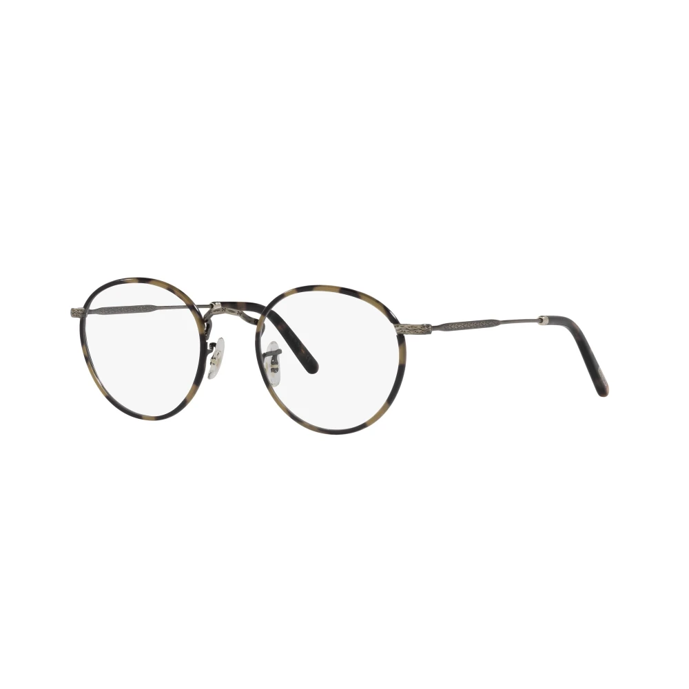 Oliver Peoples Antiek Goud Donker Havana Brillenmontuur Yellow Unisex