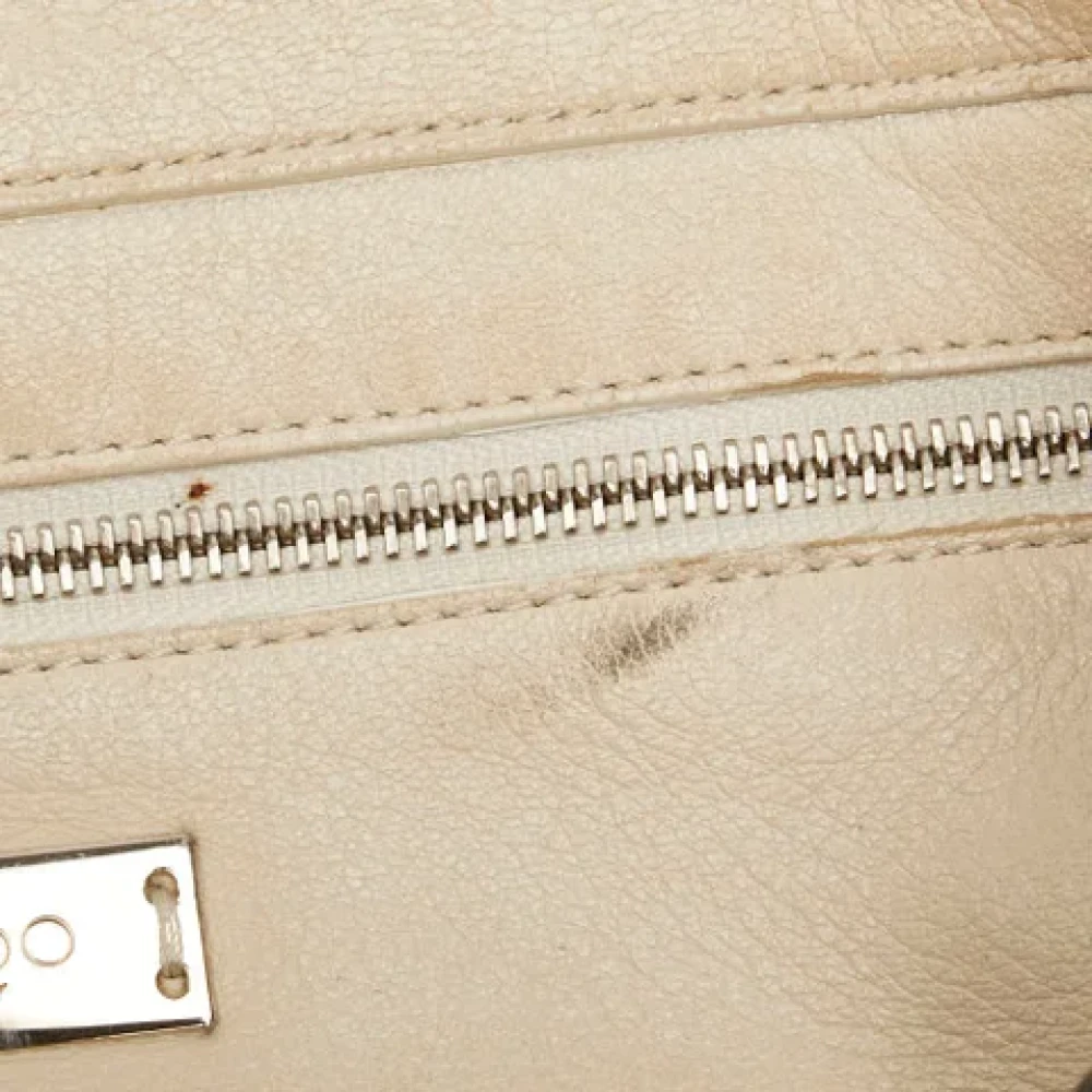 Jimmy Choo Pre-owned Leather handbags Black Dames