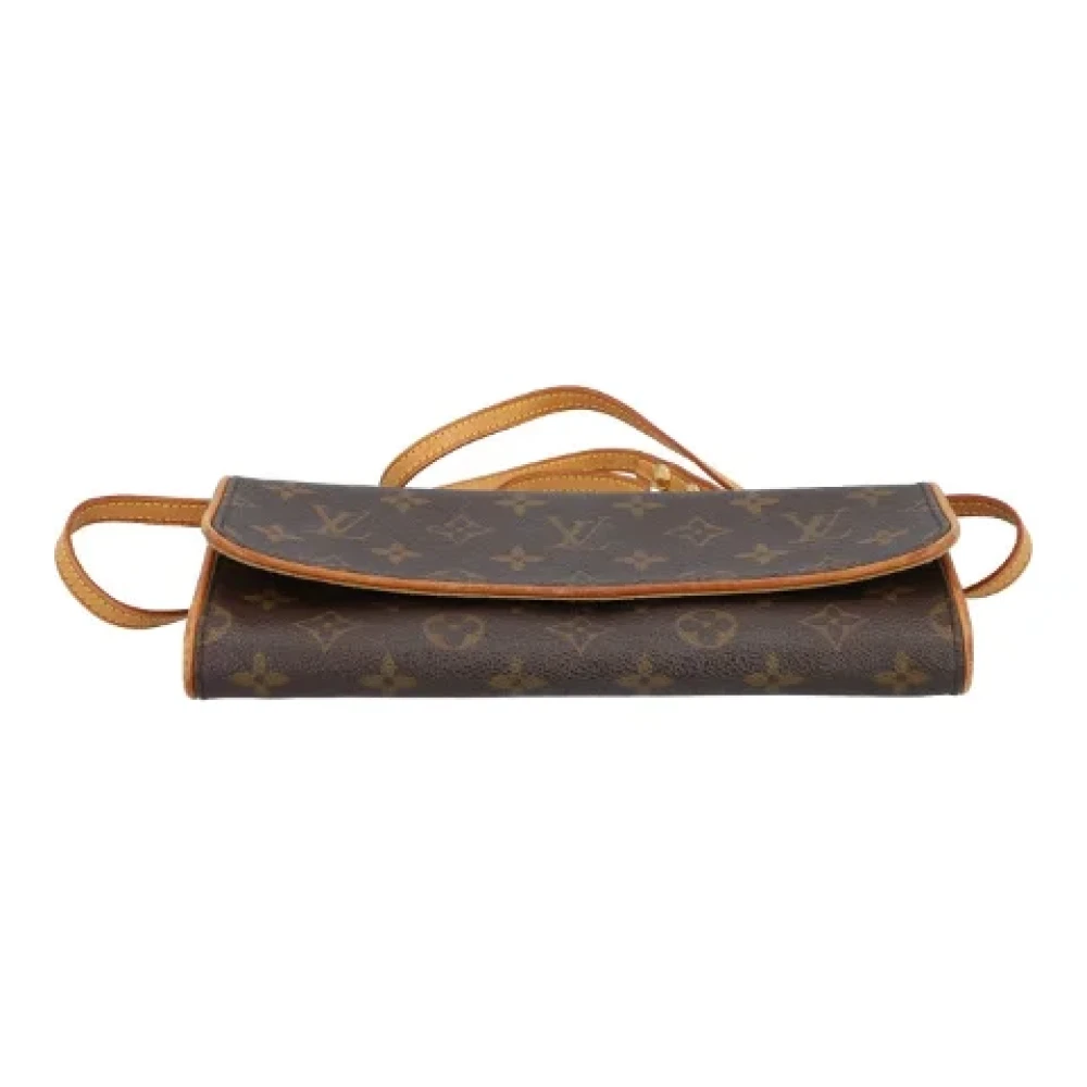 Louis Vuitton Vintage Pre-owned Canvas clutches Brown Dames
