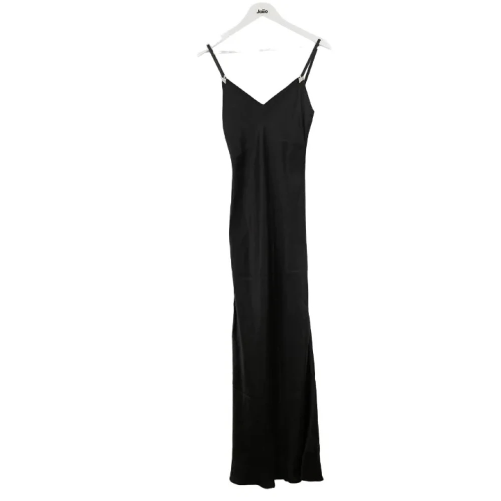 Ralph Lauren Pre-owned Silk dresses Black Dames