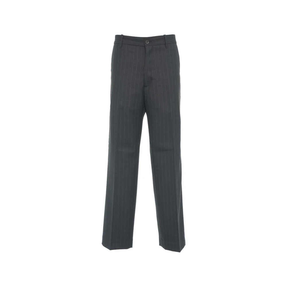 Nine In The Morning Grijze Broek Aw24 Model Hoogte 190cm Gray Heren