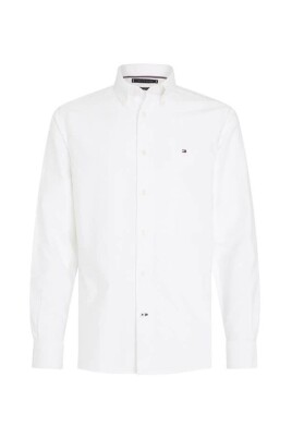 white-button-up-shirt-with-logo
