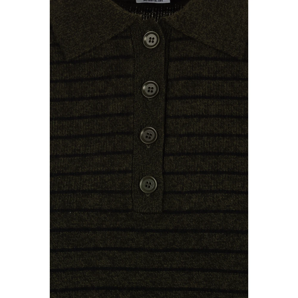 Aspesi Groene Trui voor Stijlvolle Look Green Dames