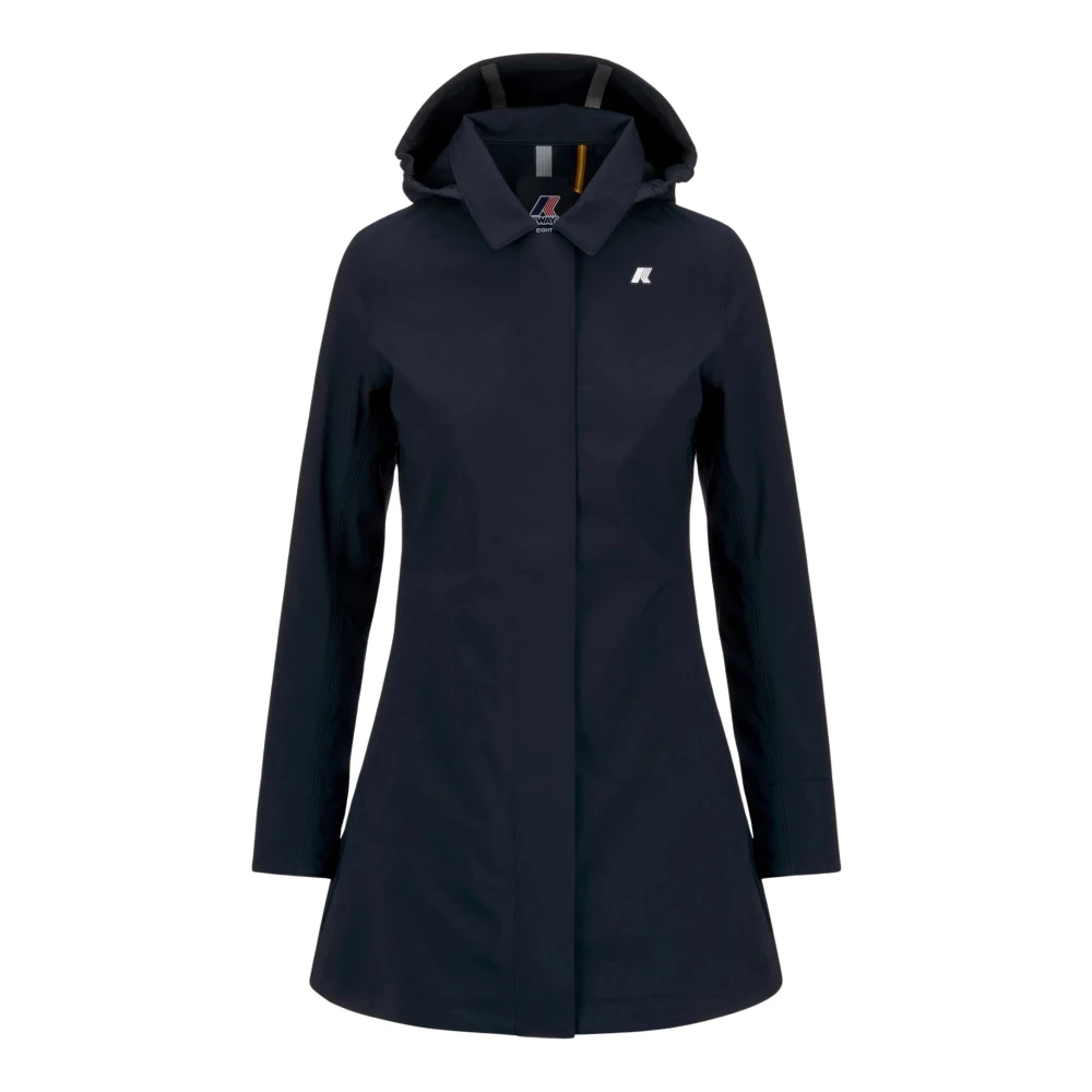 K-Way Donna Blu Giacche, 2XL, New,